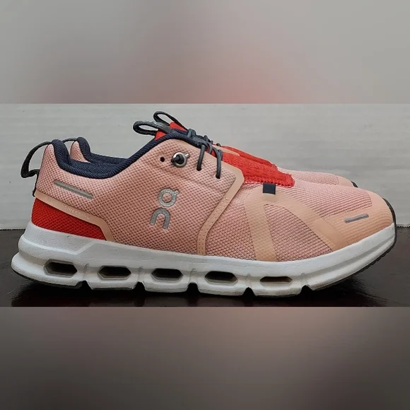 On Cloud Sky Rose Red Pink Youth Size 4.5 Style 3YD11440645 - Picture 7 of 16